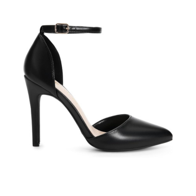 DREAM PAIRS  Pointed Toe Ankle Strap High Heel Pumps