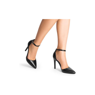 DREAM PAIRS  Pointed Toe Ankle Strap High Heel Pumps