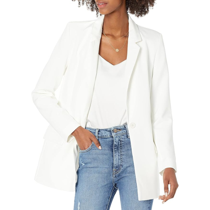The Drop Women's Long Blazer