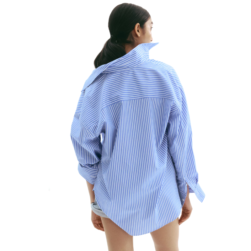 Oversized Cotton Poplin Shirt